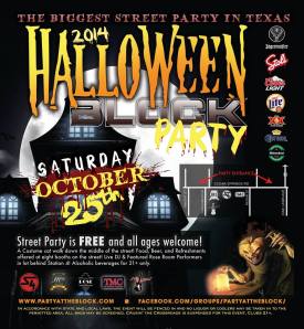 2014 Halloween Block Party ad from www.partyattheblock.com